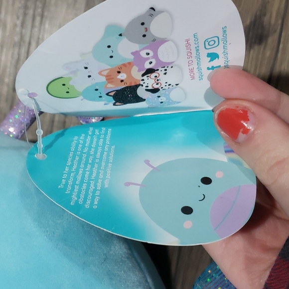 Heather 8 inch Squishmallow - Picture 3 of 3